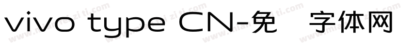 vivo type CN字体转换